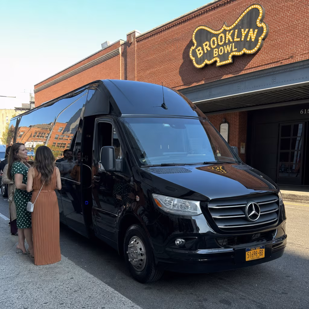 Rent a Bus to Brooklyn Bowl