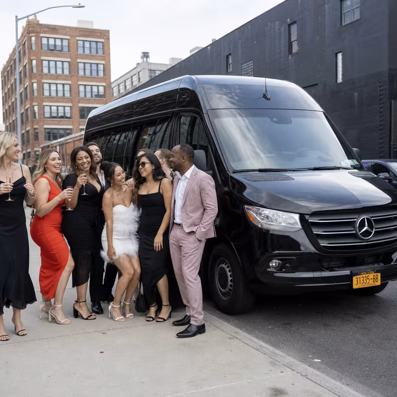 Brooklyn Bachelor & Bachelorette Transportation fleet vehicle