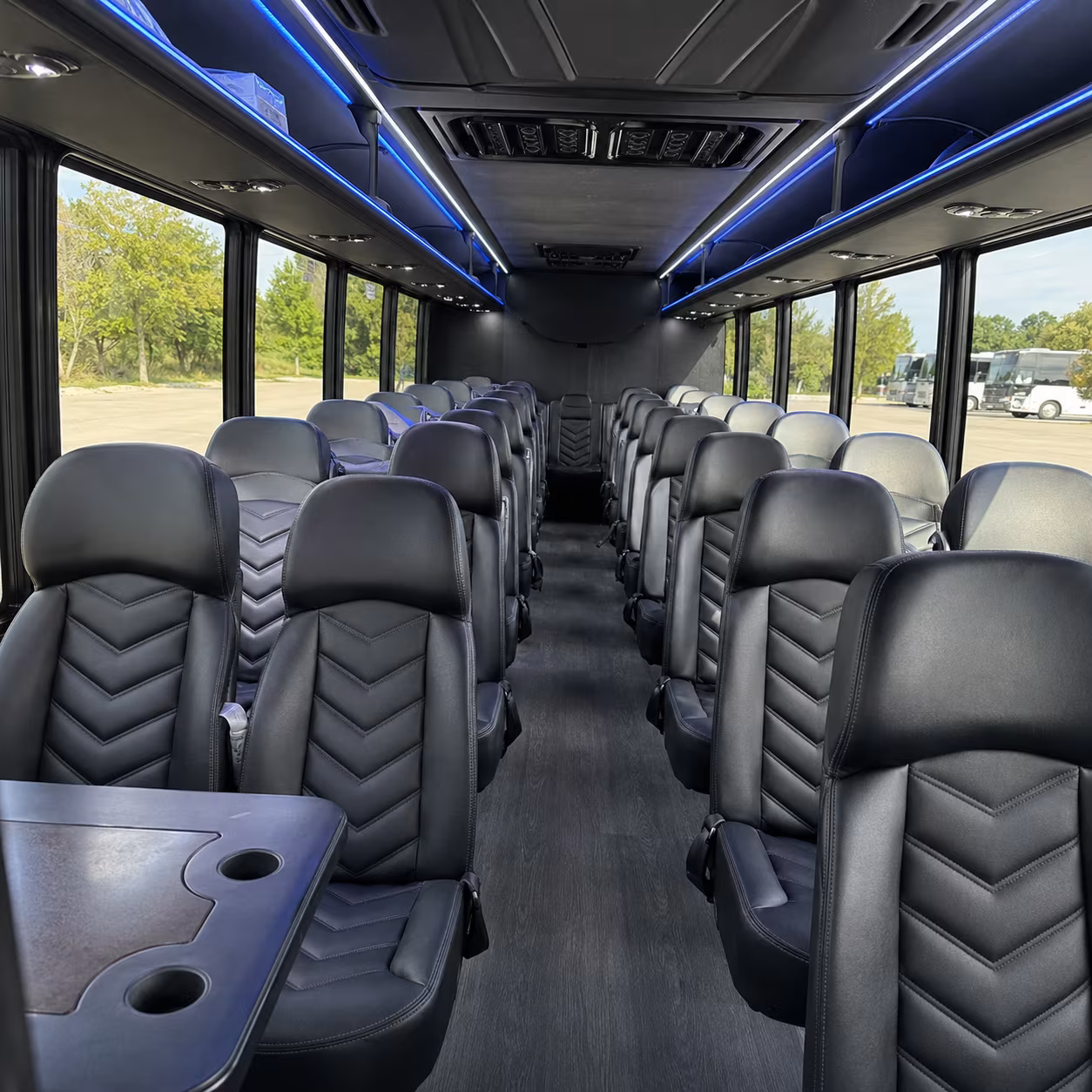 Brooklyn Airport Shuttle & Transportation party bus exterior