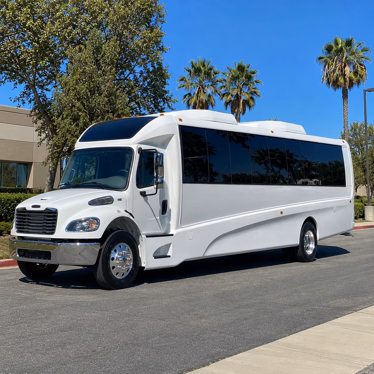 Brooklyn Airport Shuttle & Transportation party bus exterior