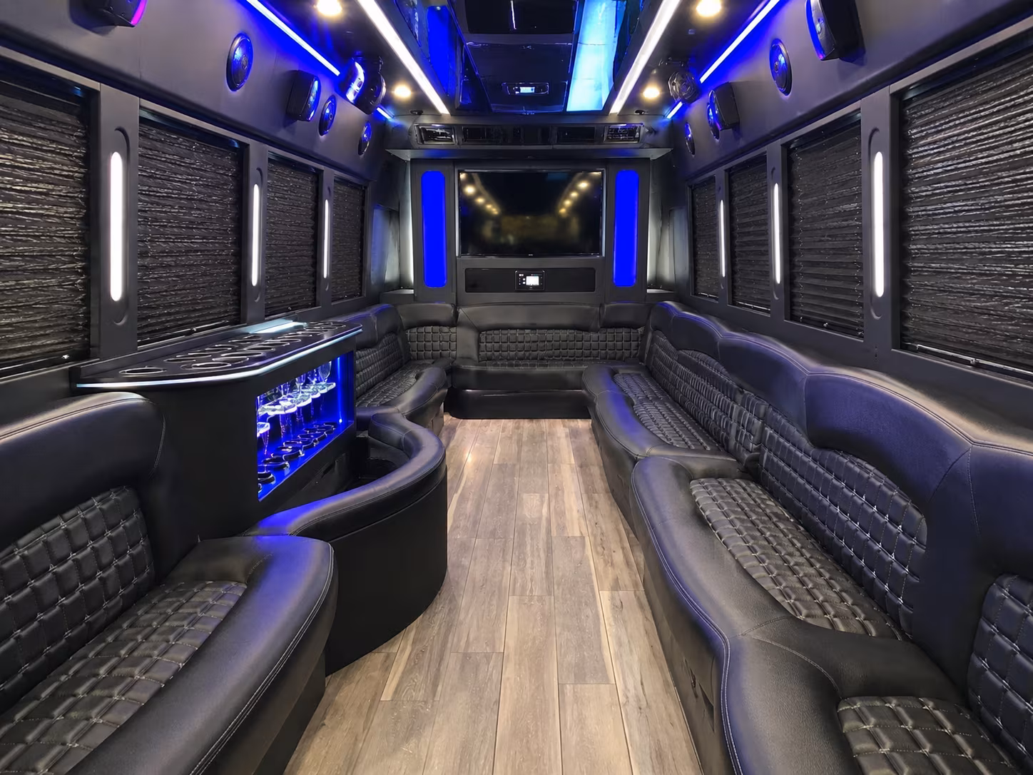 Brooklyn Concert & Music Festival Transportation party bus exterior