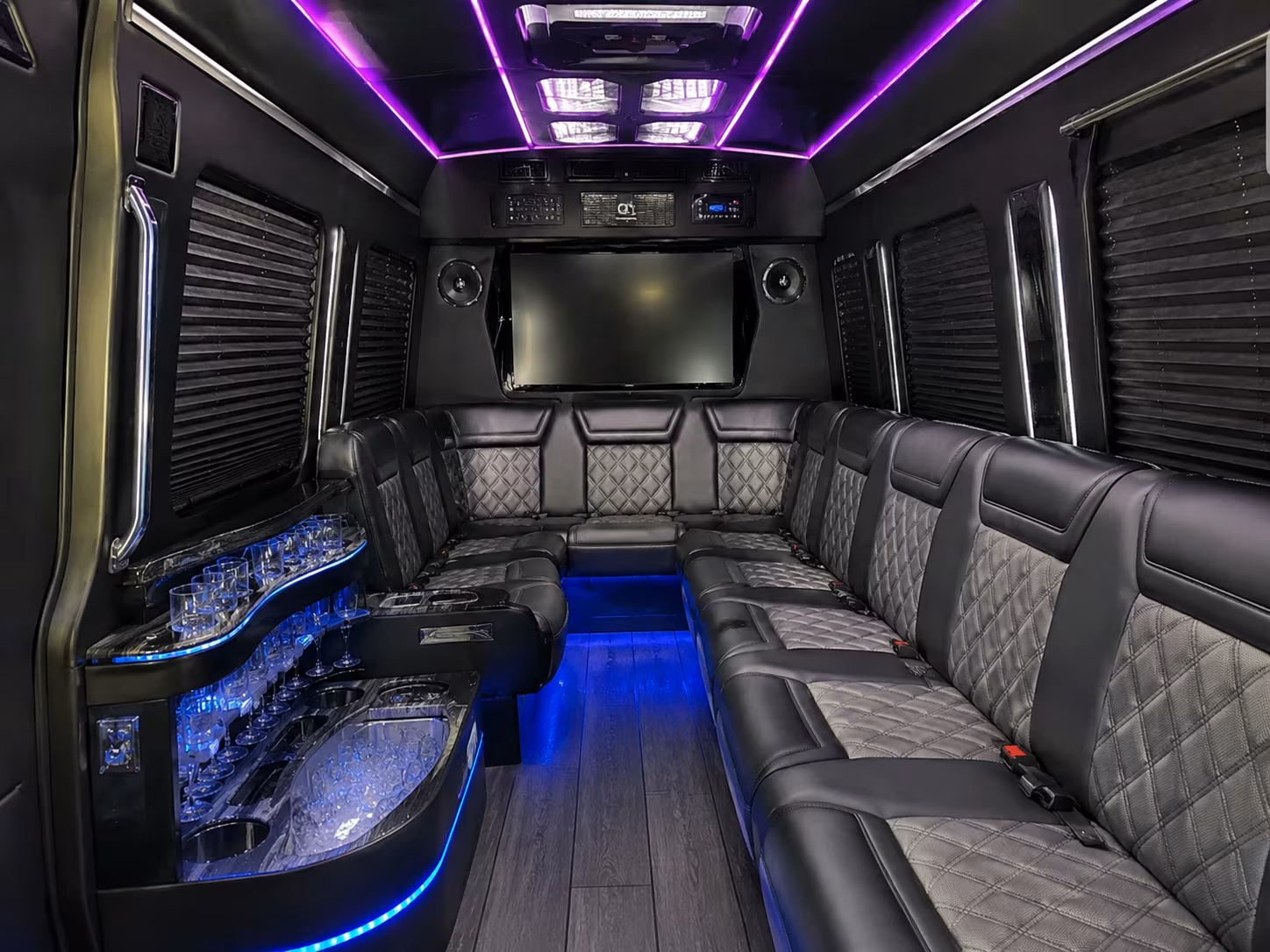 Brooklyn Corporate Transportation party bus exterior
