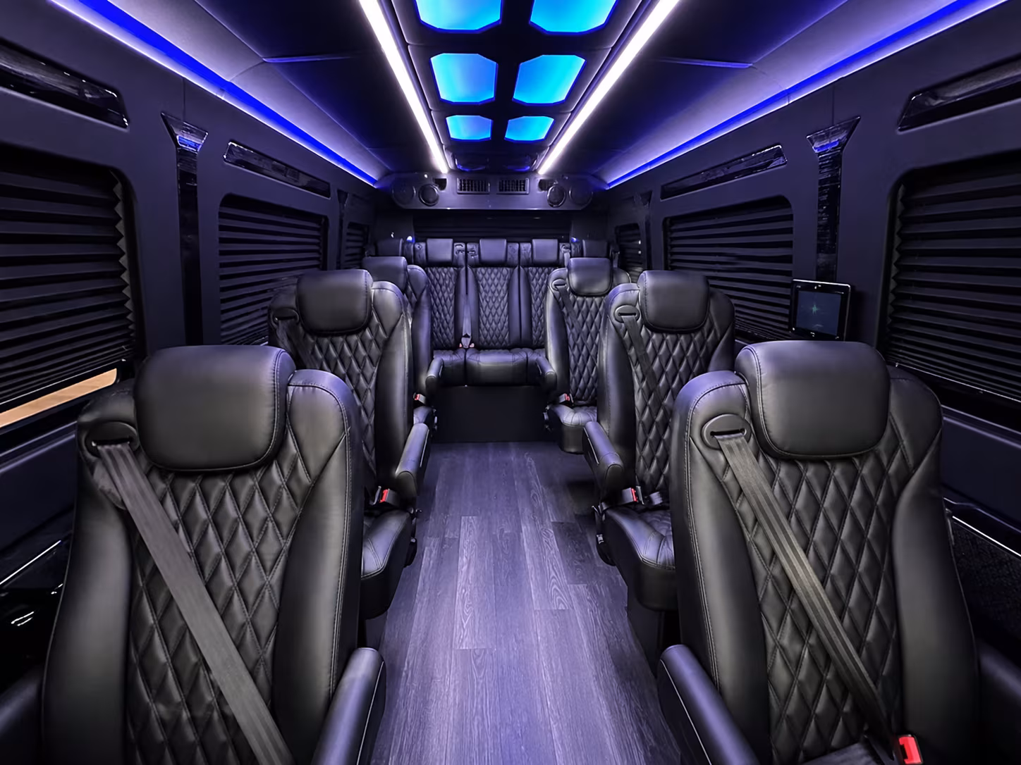 Brooklyn Corporate Transportation party bus interior