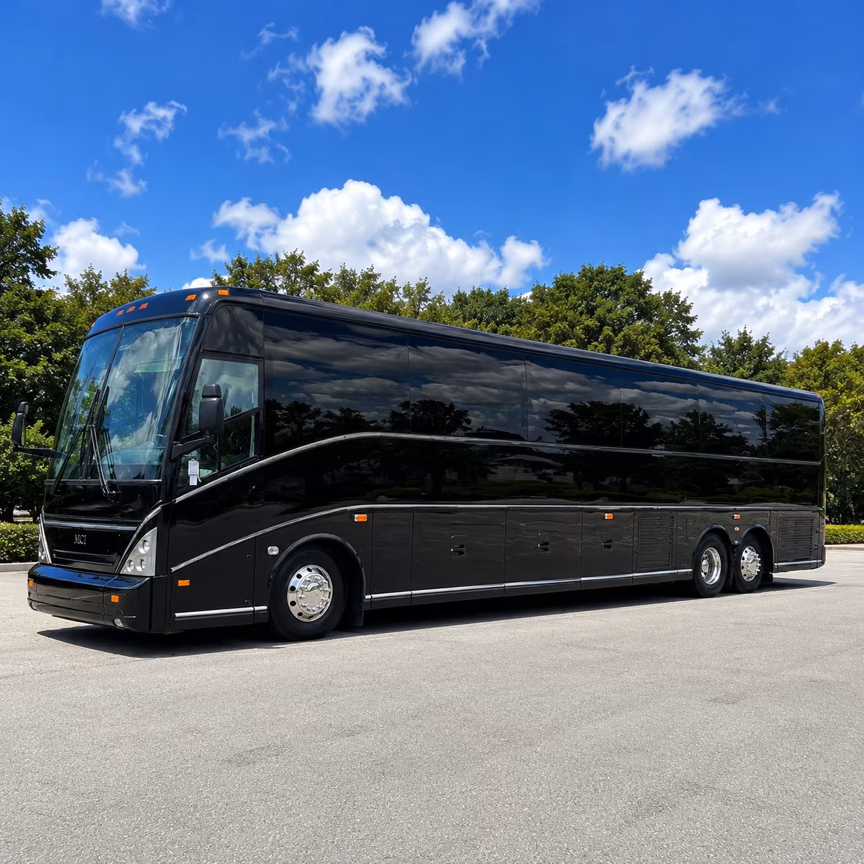 Brooklyn Corporate Transportation party bus exterior