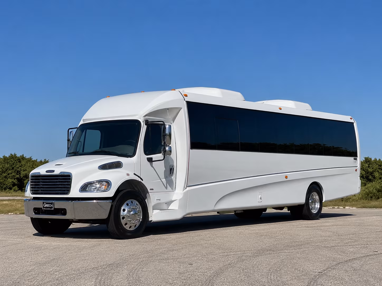 Brooklyn Private Event Transportation party bus exterior