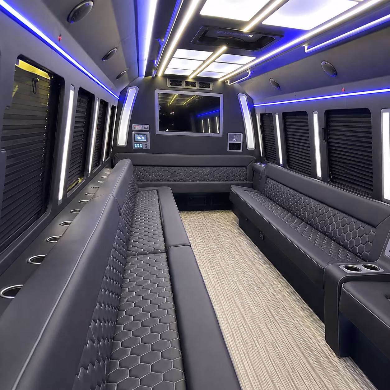 Brooklyn Prom & Homecoming Transportation party bus exterior