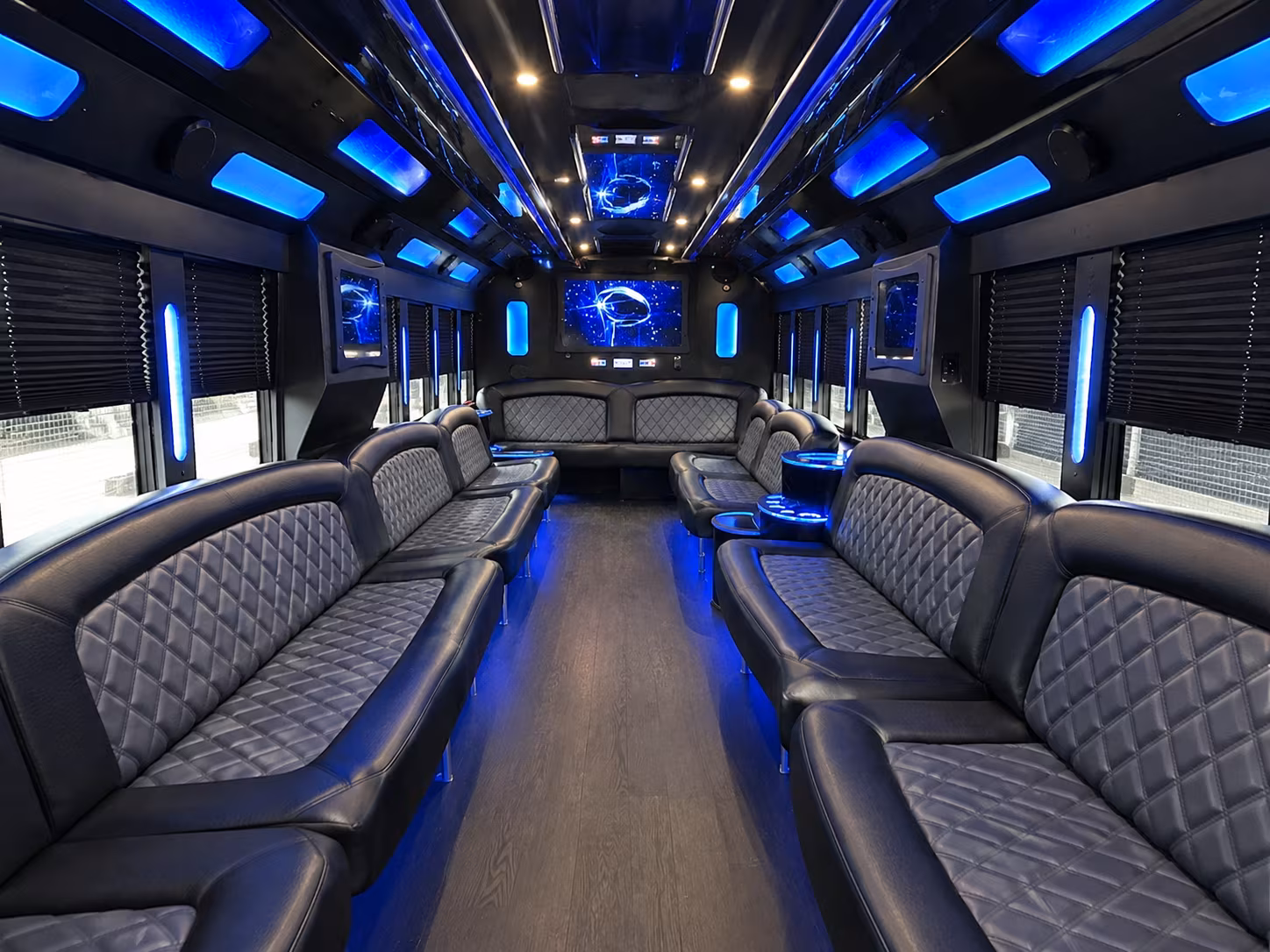 Brooklyn Prom & Homecoming Transportation party bus exterior