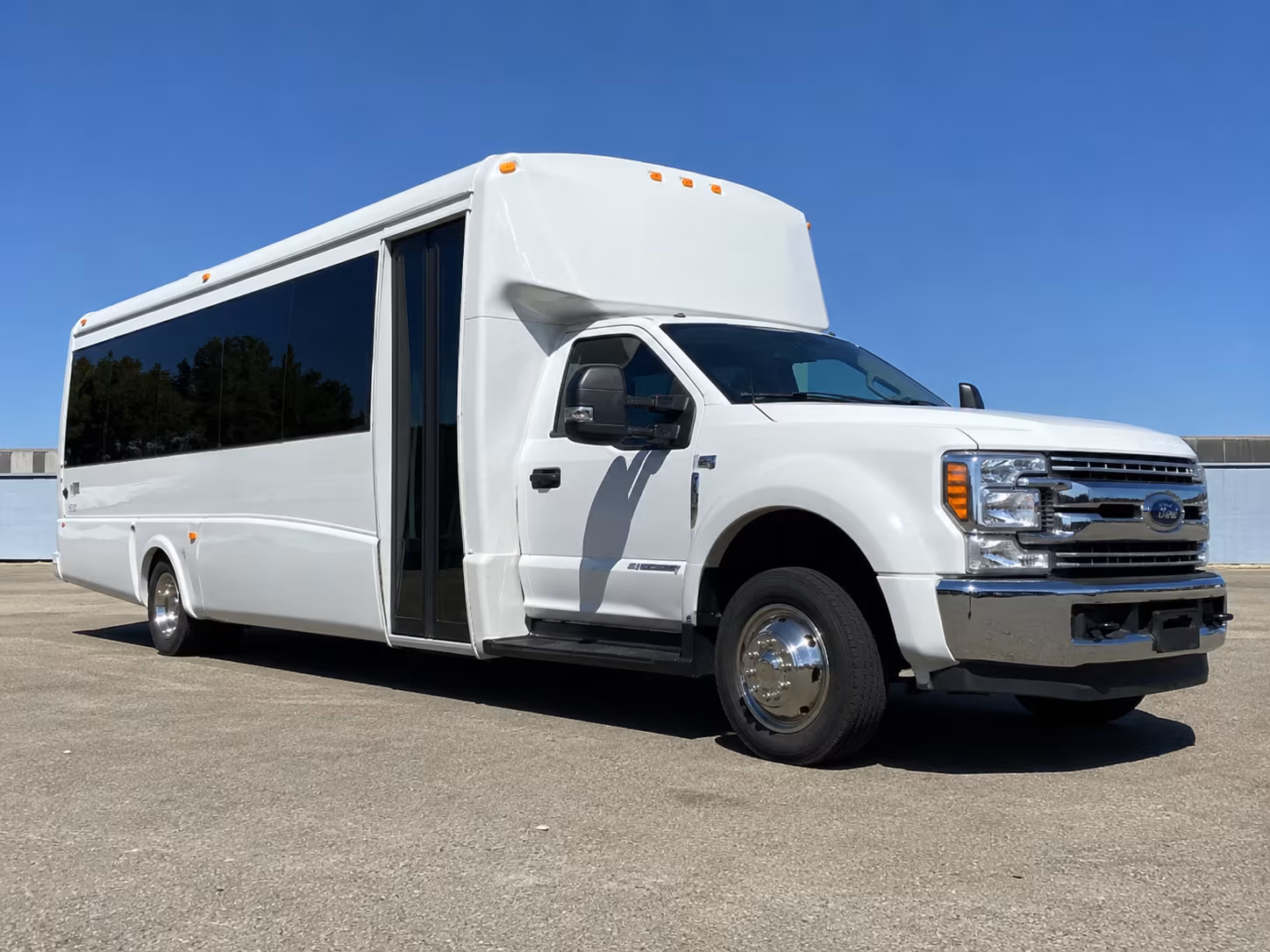 Brooklyn School Event Transportation party bus exterior