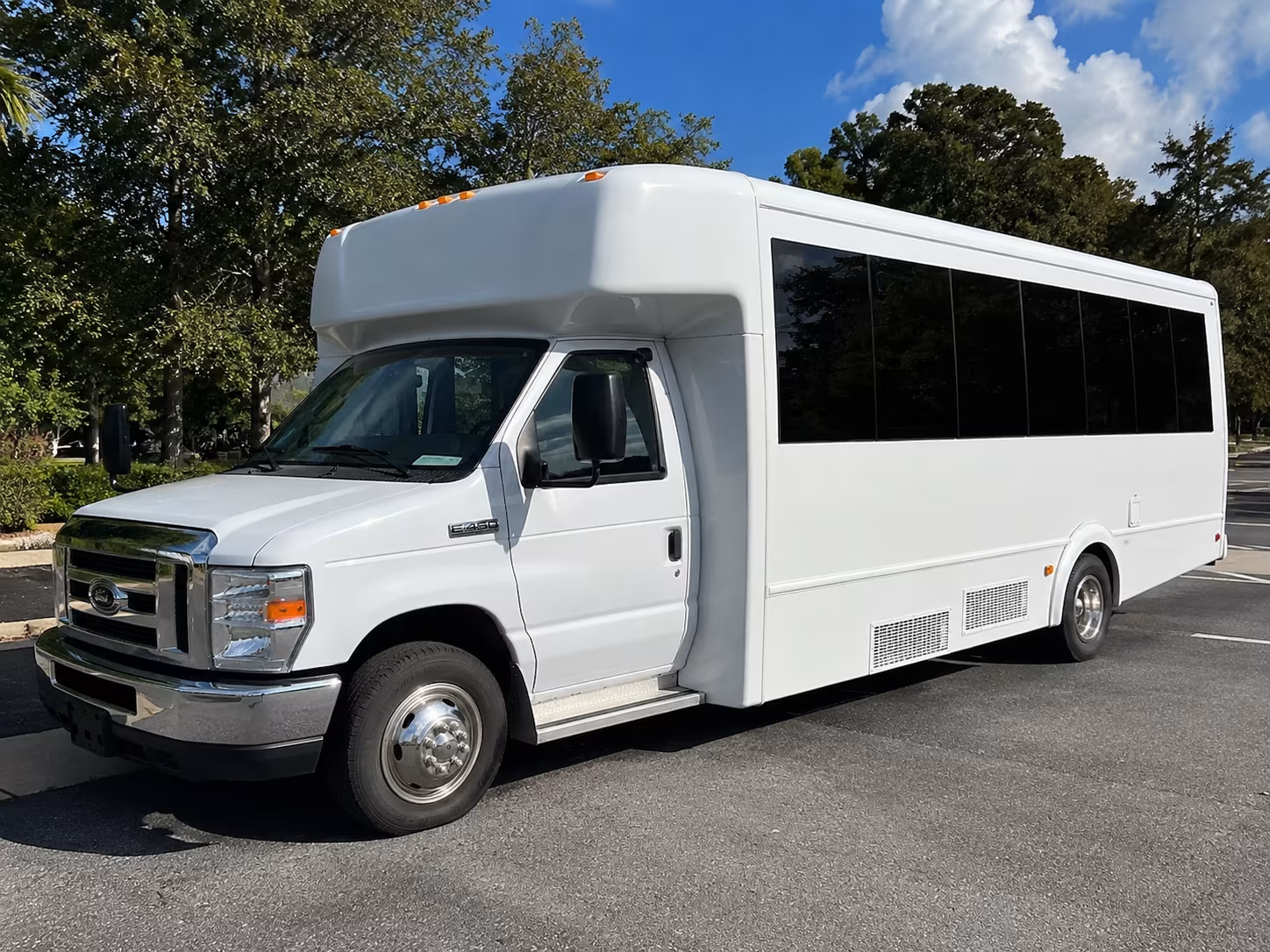 Brooklyn Sporting Event Transportation party bus exterior