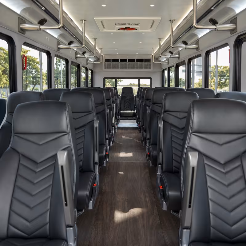 minibus interior