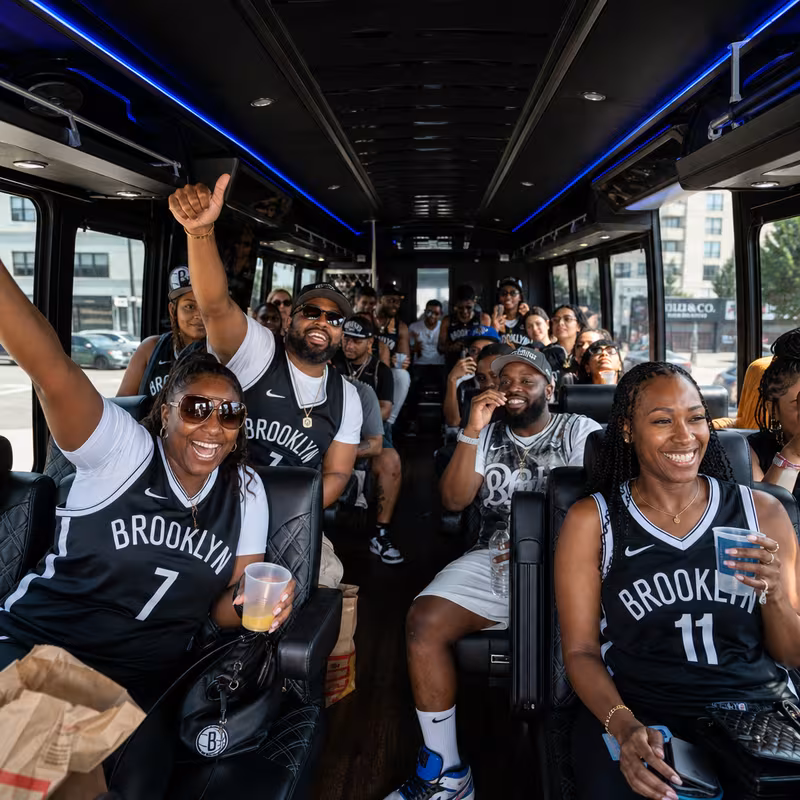 Brooklyn Sporting Event Transportation fleet vehicle